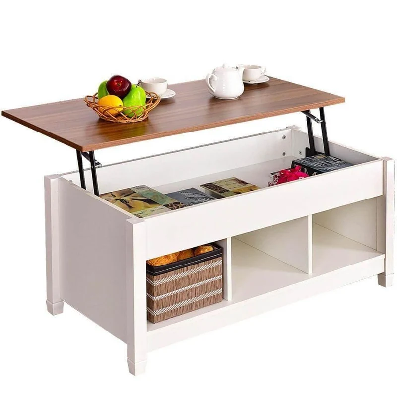 Modern Lift Top Coffee Table - Stylish Storage Solution
