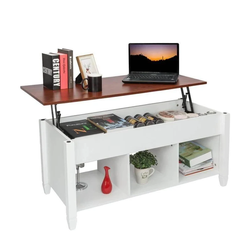 Modern Lift Top Coffee Table - Stylish Storage Solution