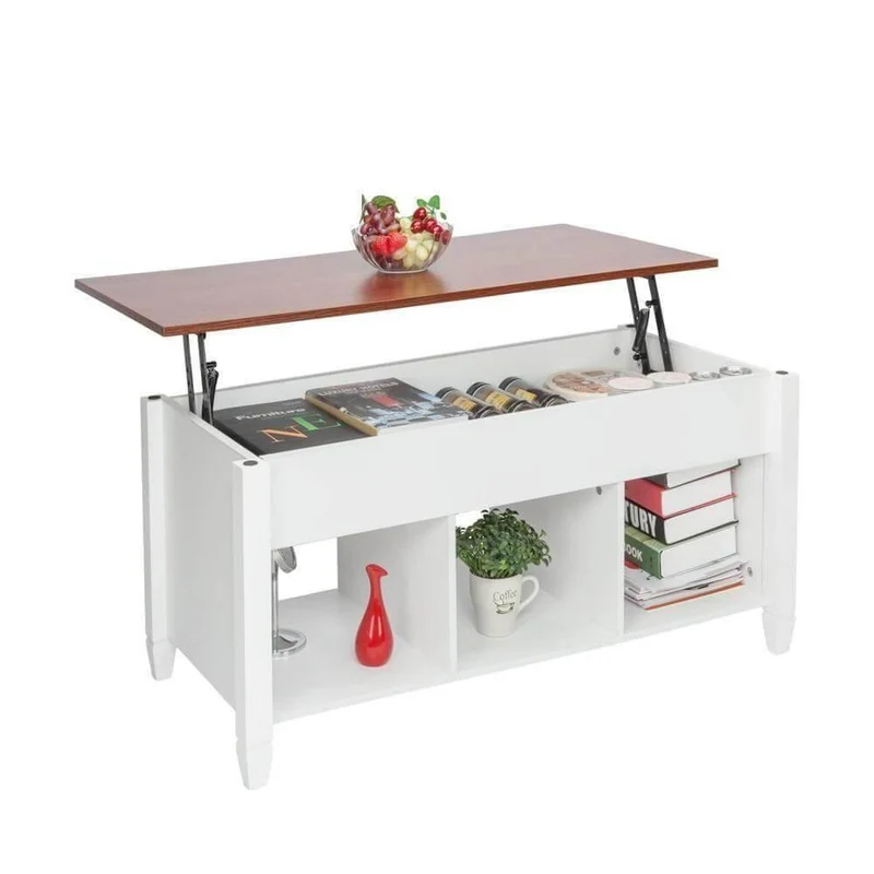 Modern Lift Top Coffee Table - Stylish Storage Solution