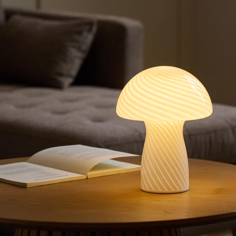 Ida Mushroom LED Lampe weiß 24 cm