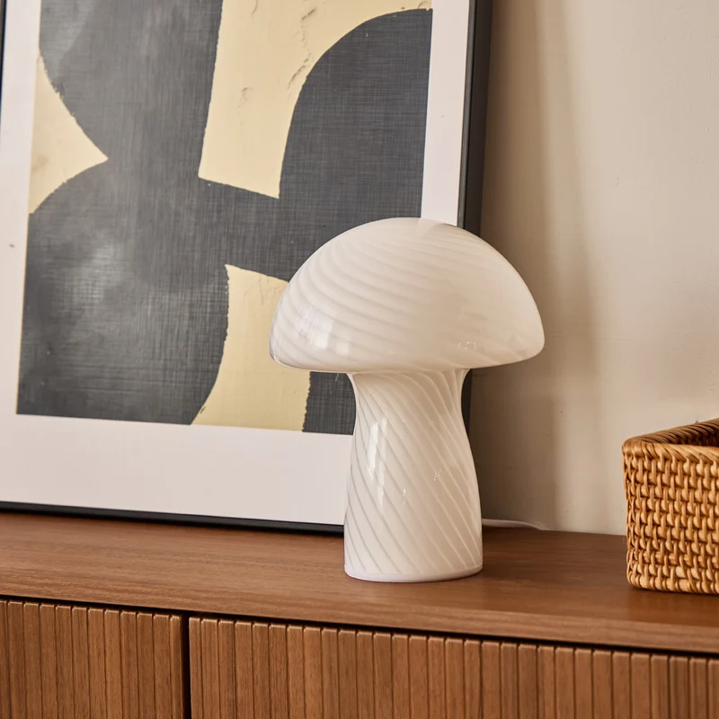 Ida Mushroom LED Lampe weiß 24 cm