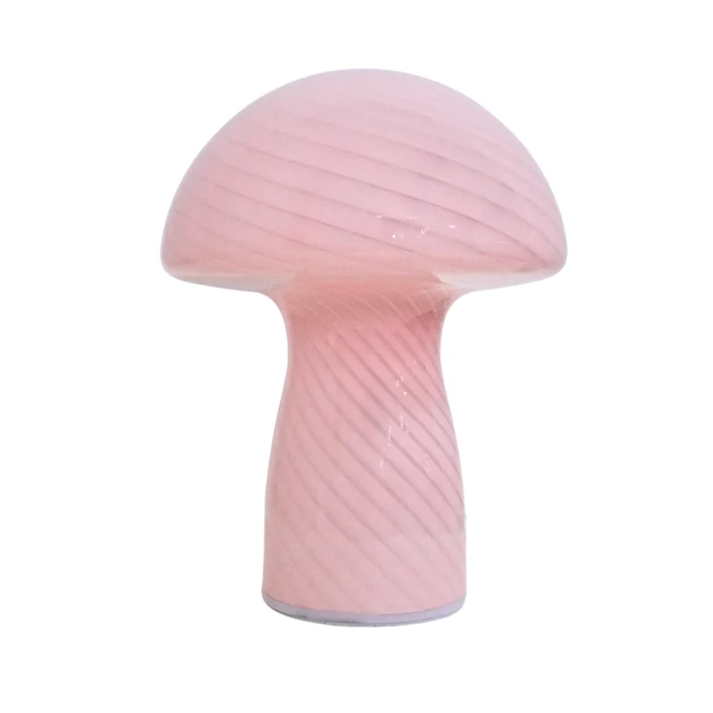 Ida Mushroom LED Lampe rosa 24 cm