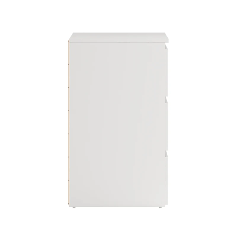 Maise Kommode 70x138x41 cm mit 6 Schubladen in weiß