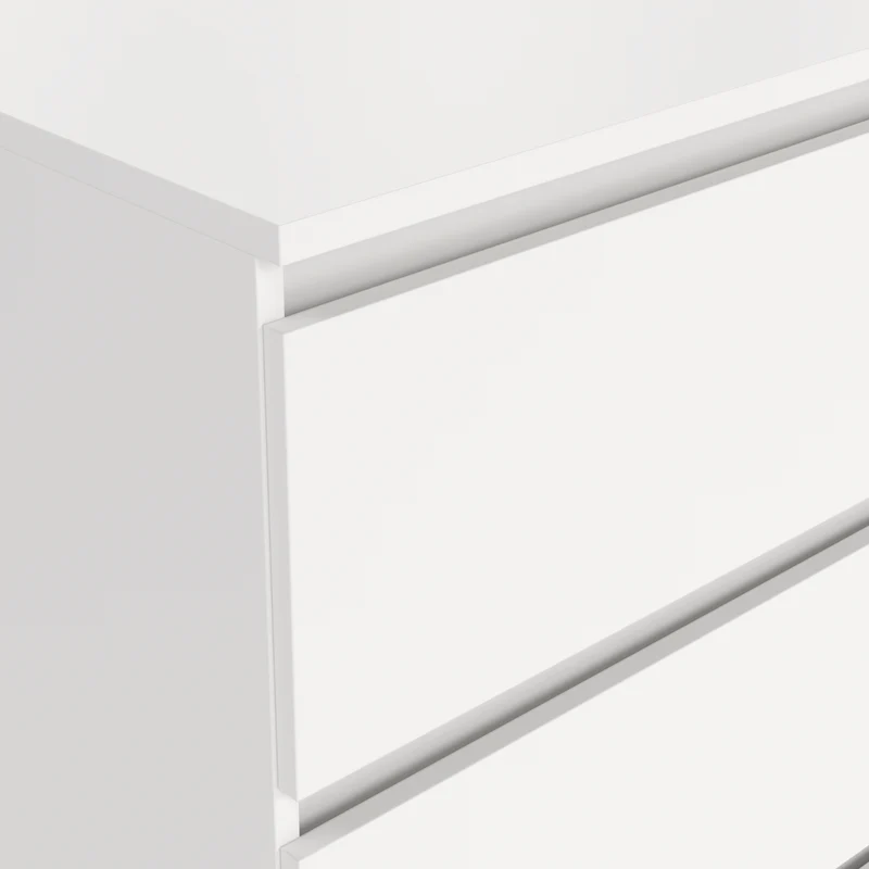 Maise Kommode 70x138x41 cm mit 6 Schubladen in weiß