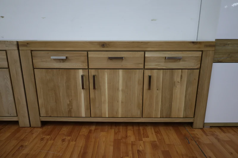 Kommode + Front Massivholz + großer Stauraum
