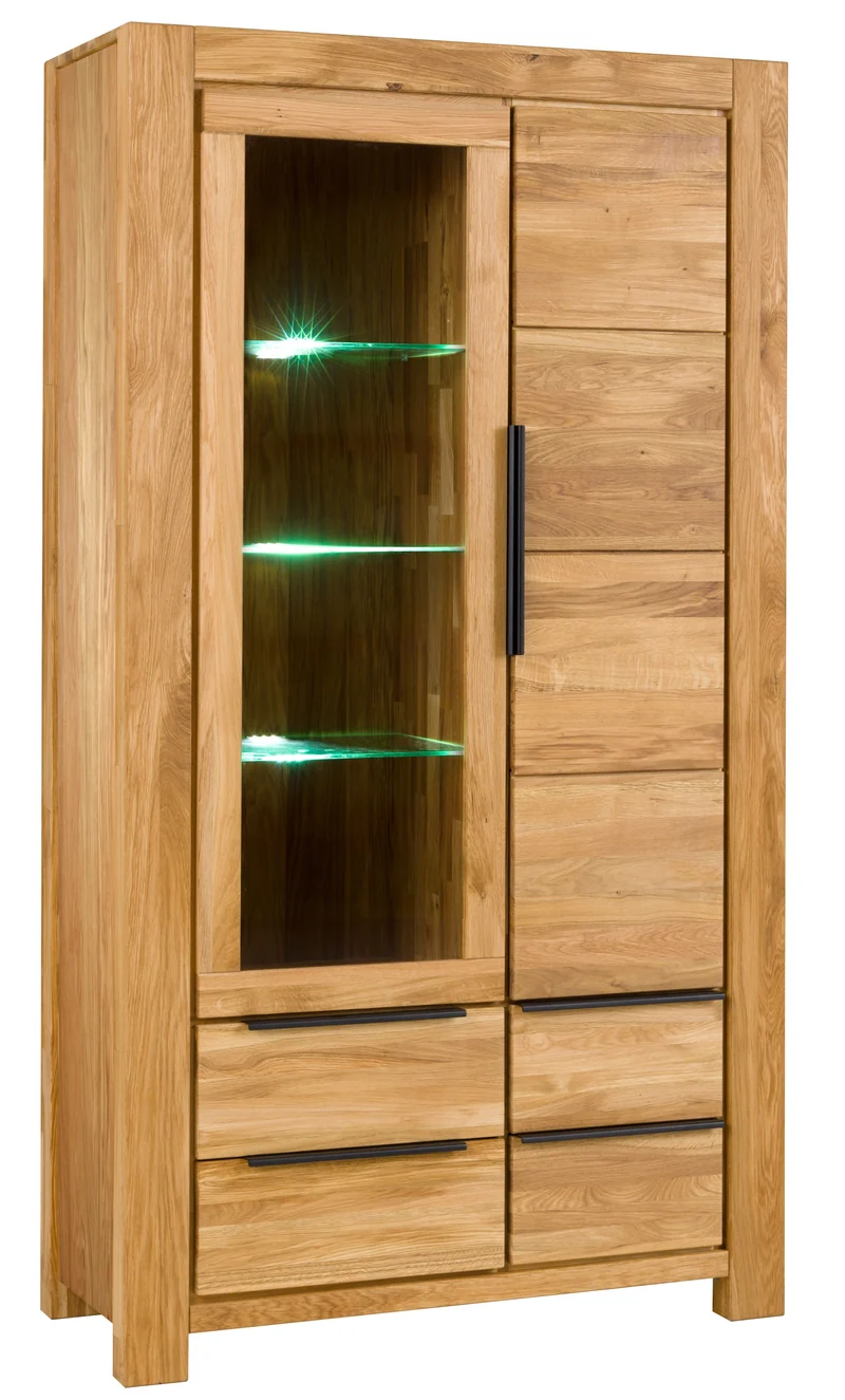 Highboard Vitrine Doppelvitrine -> Soft-Close