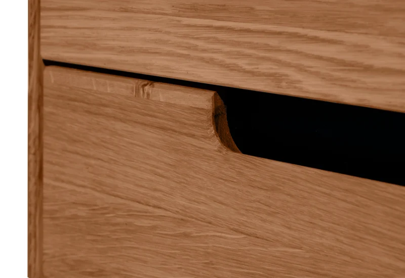 Kommode Schrank -> Soft-close -> Front Massivholz