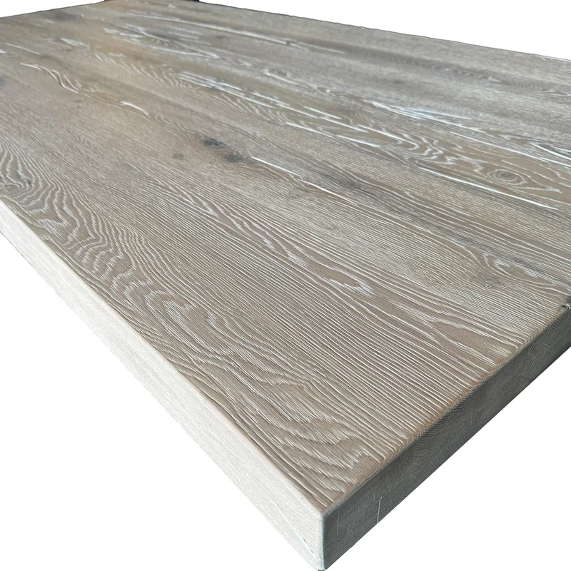 Esstisch Balkeneiche natur massiv - Butcher