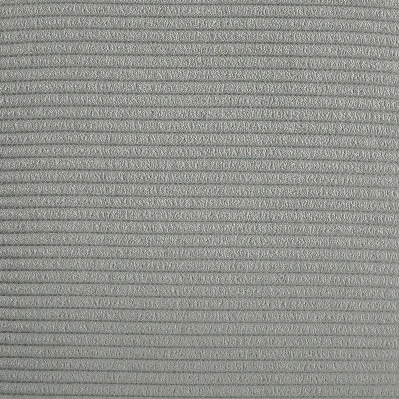 Wohnlandschaft mit Schlaffunktion + Bettkasten Cordbezug hellgrau - Sherwood