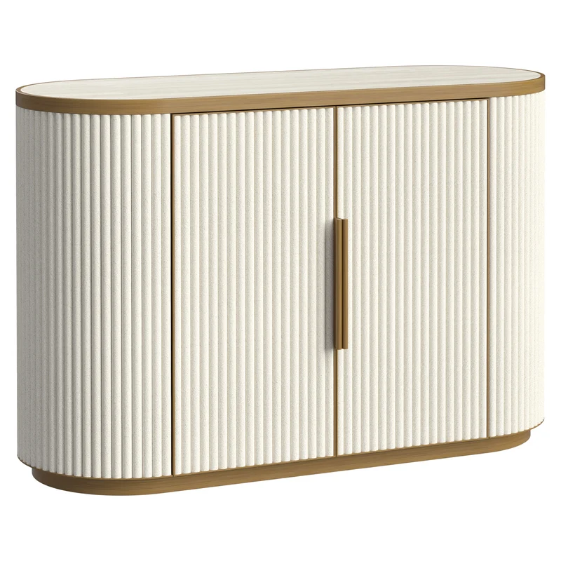 Sideboard Tivoli White – Richmond mit fein gefrästen Details