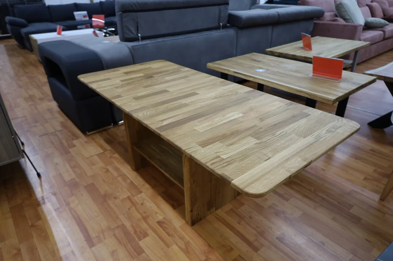Couchtisch Tisch + Massivholz Eiche + ECHT HOLZ