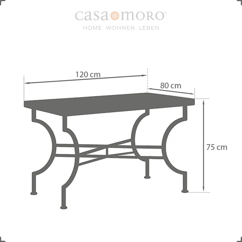 Esszimmer Tisch, Esstisch 120x80