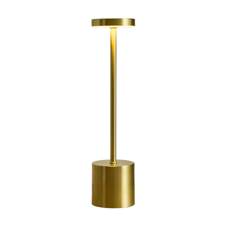 Elvis Tischlampe LED Gold