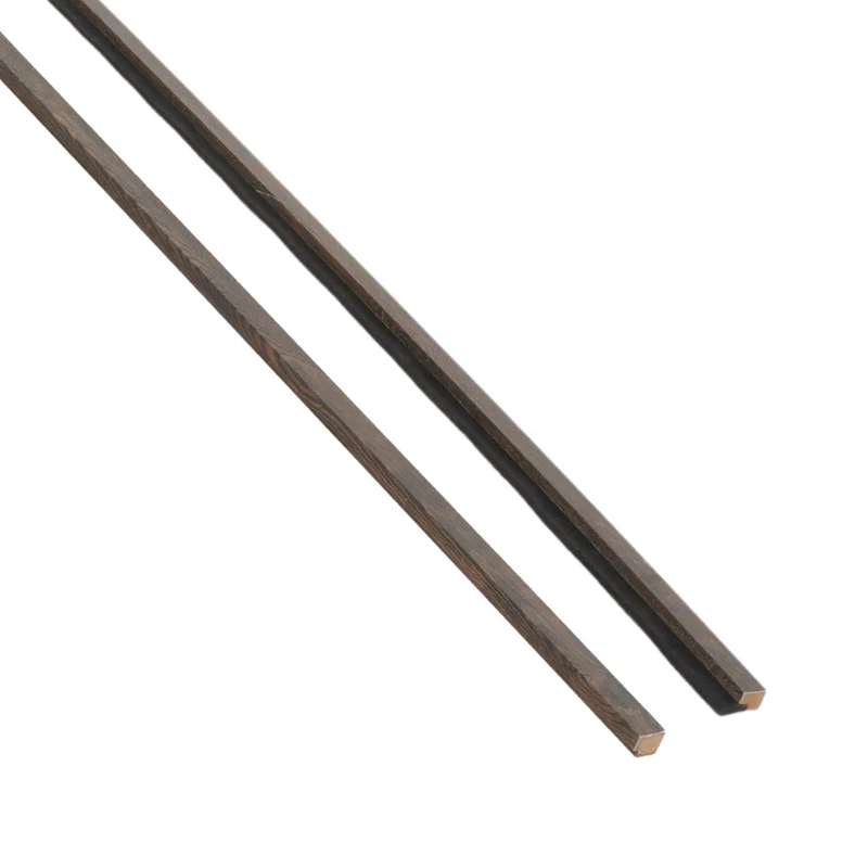 Abschlussleisten für Akustikpaneele in geräuchertem Eichenfurnier 3000×45×18 mm – Rechts & Links (2 Stück)