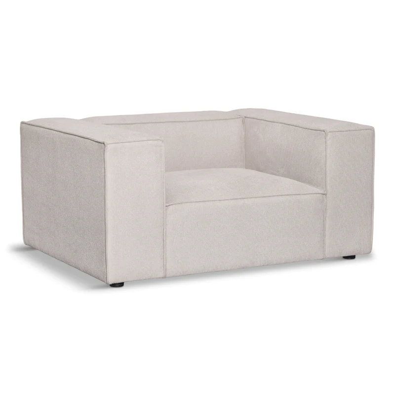 Hailey Sessel in Beige L: 136 × T: 100 × H: 64 cm