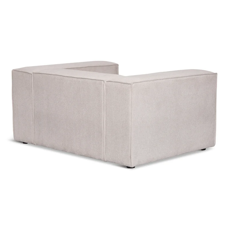 Hailey Sessel in Beige L: 136 × T: 100 × H: 64 cm