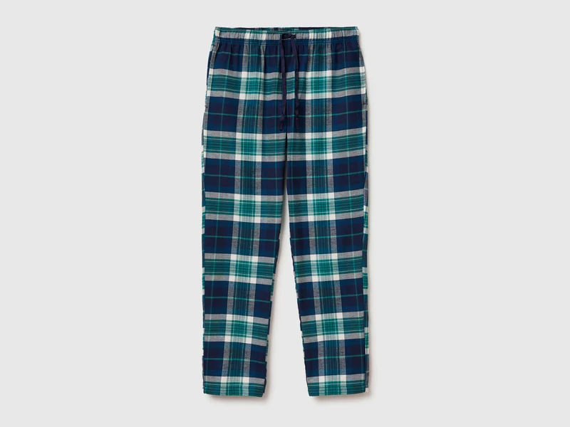 Flanellhose mit Schottenmuster