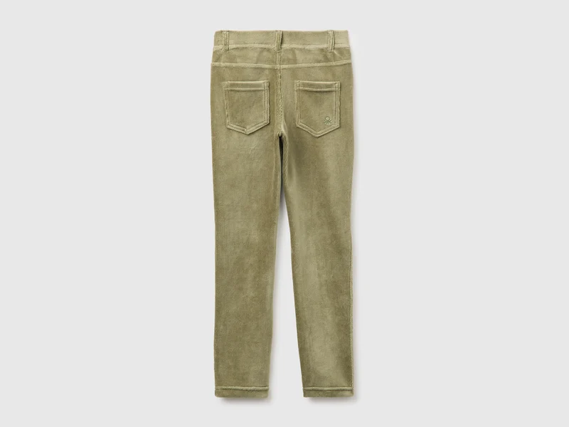 Superenge Chenille-Hosen