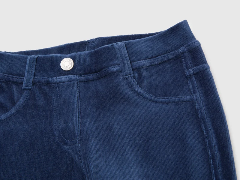 Superenge Chenille-Hosen