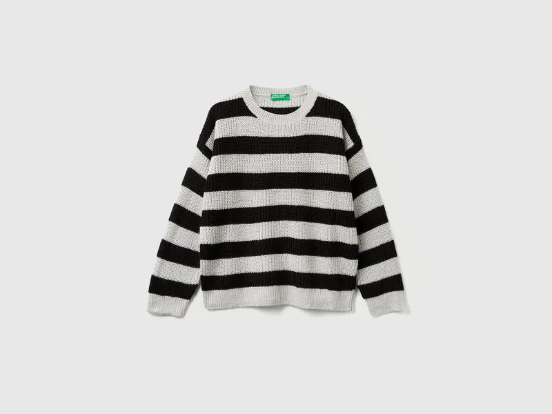 Gestreifter Pullover