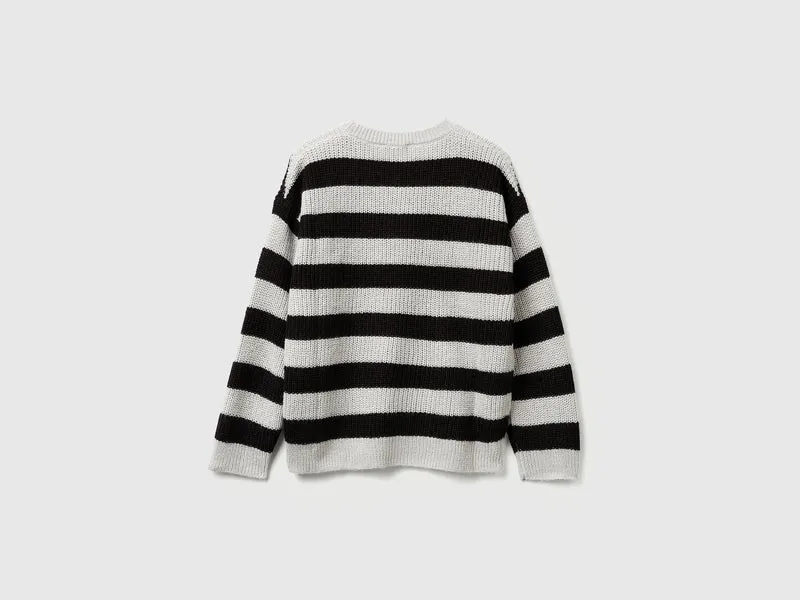 Gestreifter Pullover
