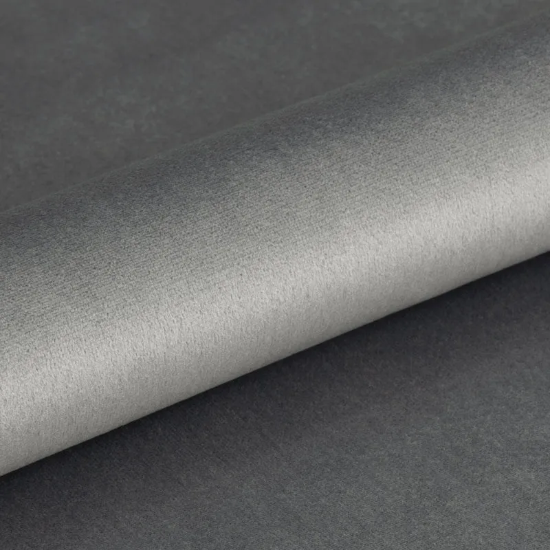 Vega - Grey Velvet - Stoffmuster