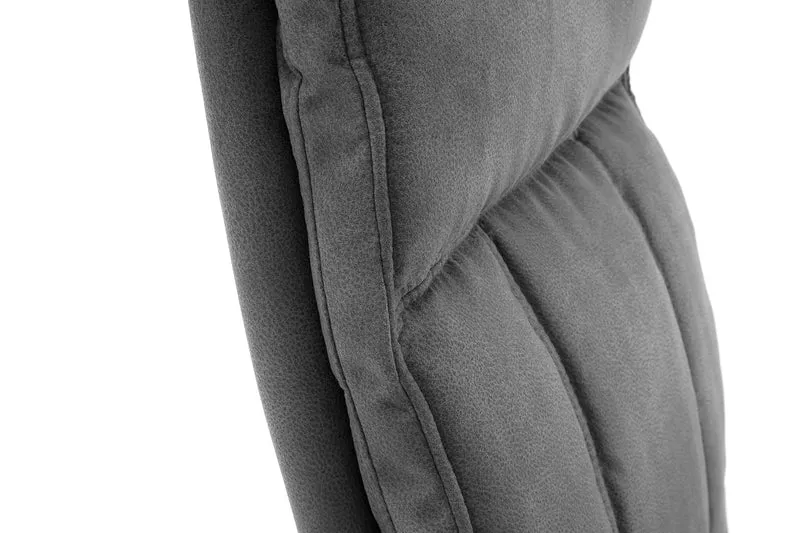 Freischwinger 2er-Set Mircofaser / Metallgestell schwarz - Azul