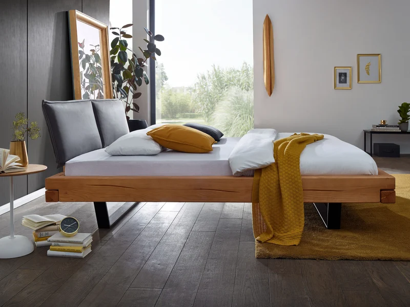 Rahmenbett Bett Massivholz Fichte