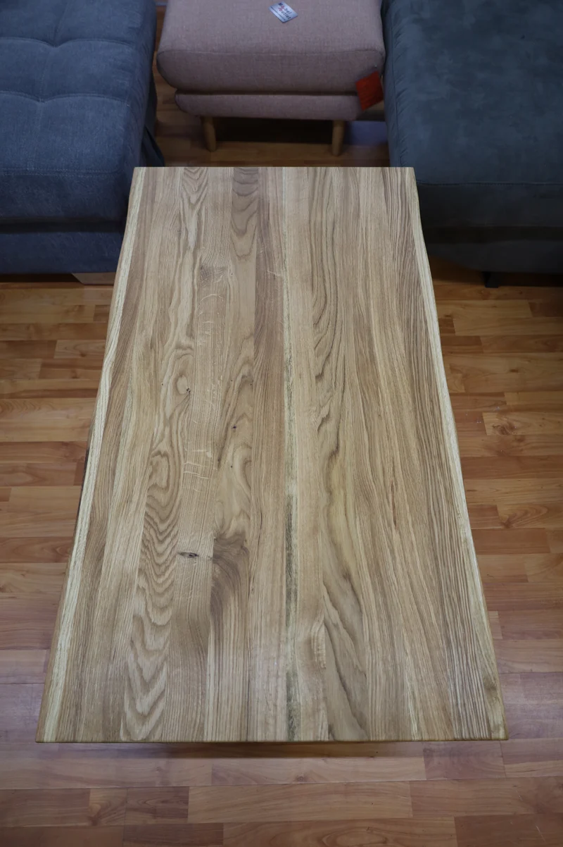 Couchtisch Tisch + Massivholz Eiche + Ablage + Neu auf Lager
