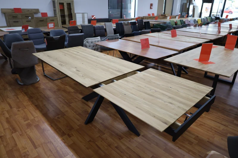 Esstisch Massivholz Eiche + Ausziehbar +Verschiedene Maße