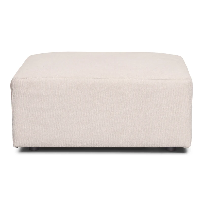 Emilia Pouf in Beige L: 79 x T: 79 x H: 39 cm