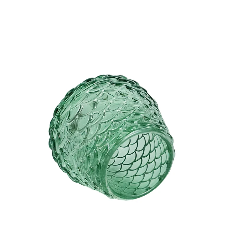 Naja Glas-Teelichthalter grün 7 cm