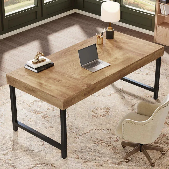 140 cm Bürotisch, einfacher Computertisch für das Home Office