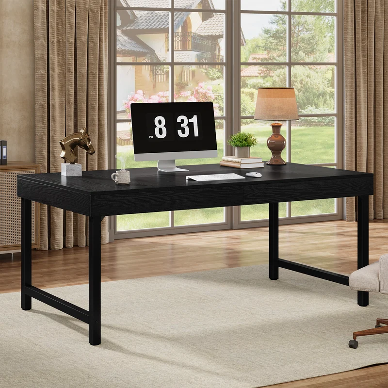 140 cm Bürotisch, einfacher Computertisch für das Home Office
