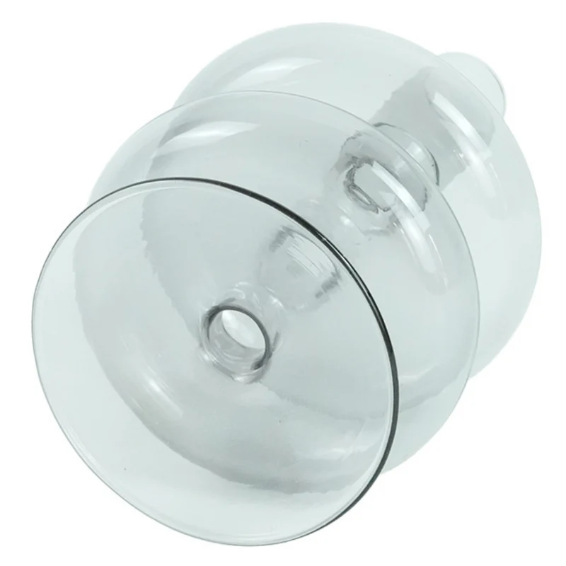 Fairy Glas-Kerzenhalter grau 15 cm