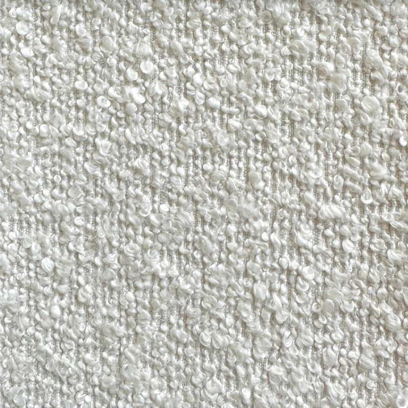 Malou - Off White Boucle - Stoffmuster