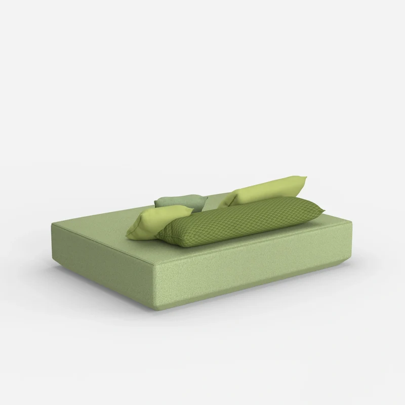 Moderner Pouf in groß