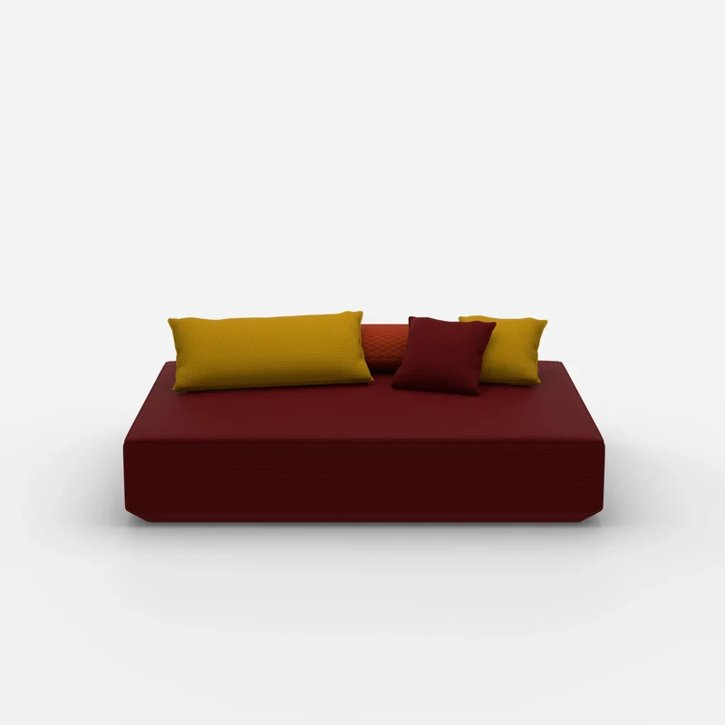 Moderner Pouf in groß