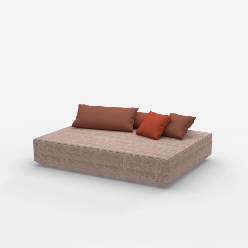 Moderner Pouf in groß