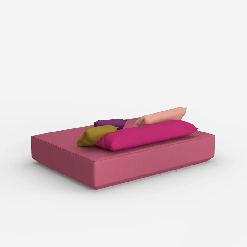 Moderner Pouf in groß