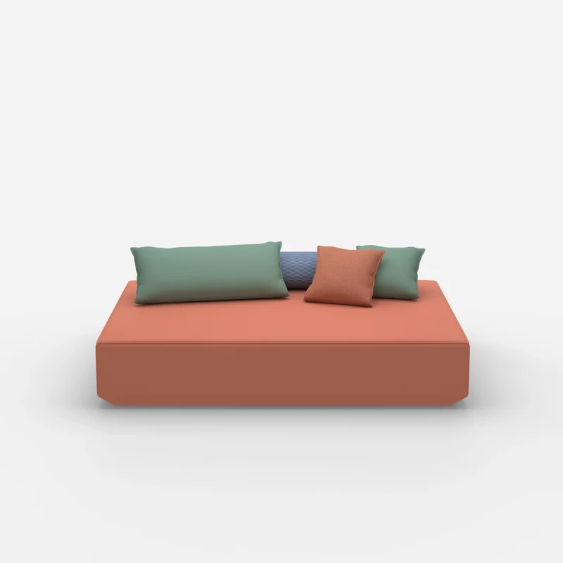 Moderner Pouf in groß