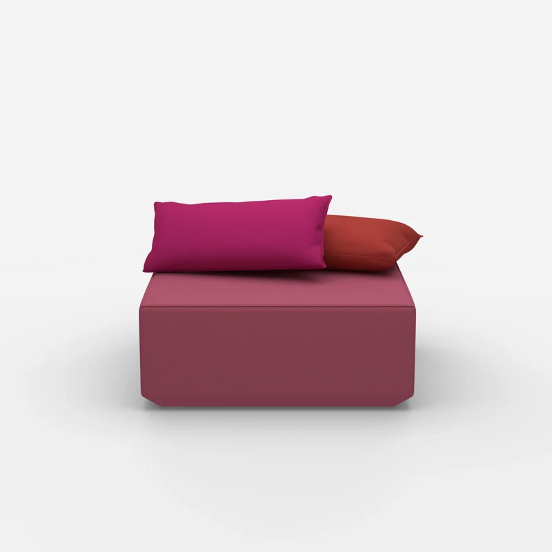 Moderner Pouf viereckig