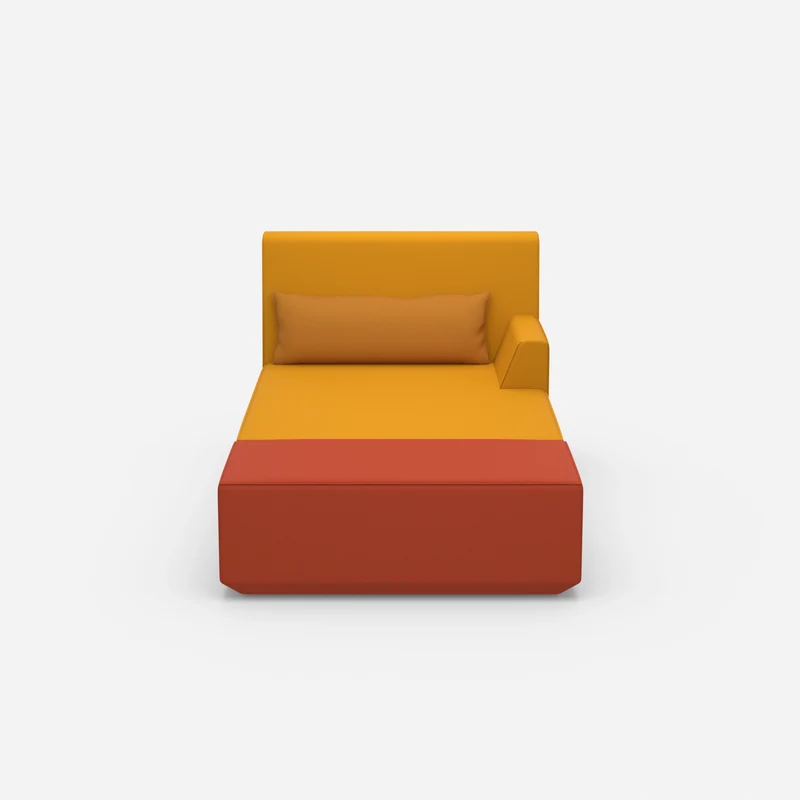 Moderne Recamiere zum Schlafen 120 cm breit