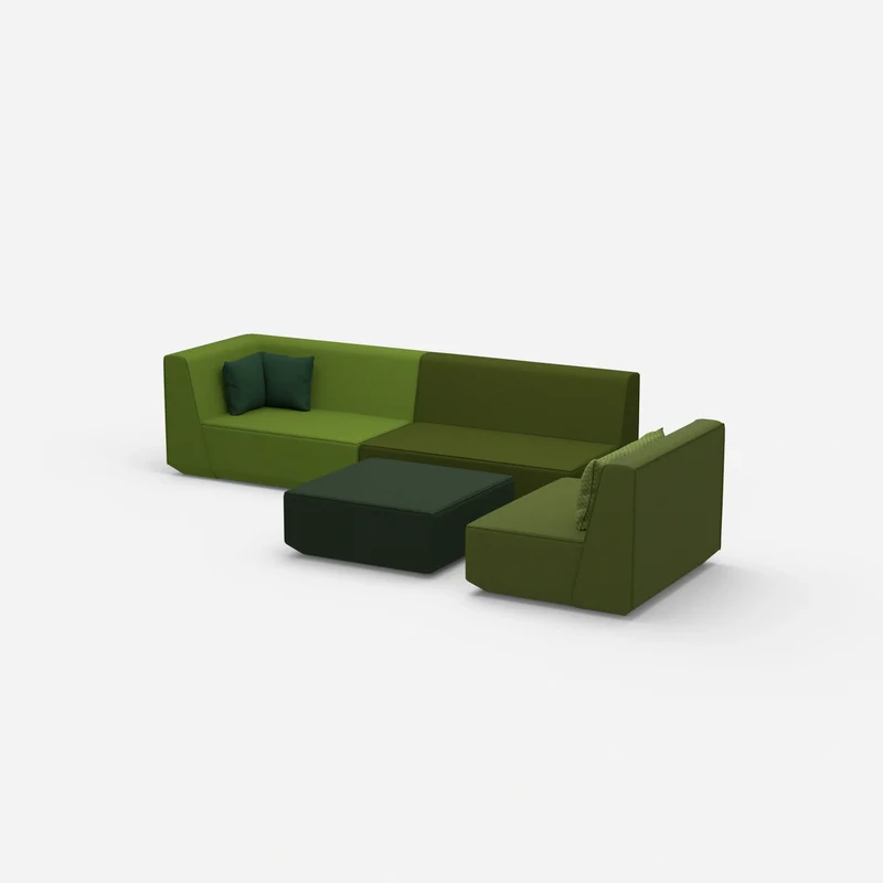 3er Sofa plus Sessel