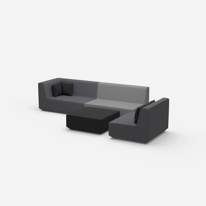 3er Sofa plus Sessel