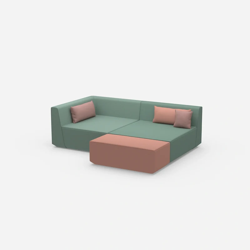 Eckcouch tiefe Sitzfläche
