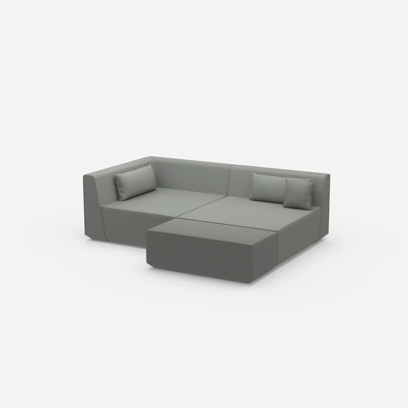 Eckcouch tiefe Sitzfläche