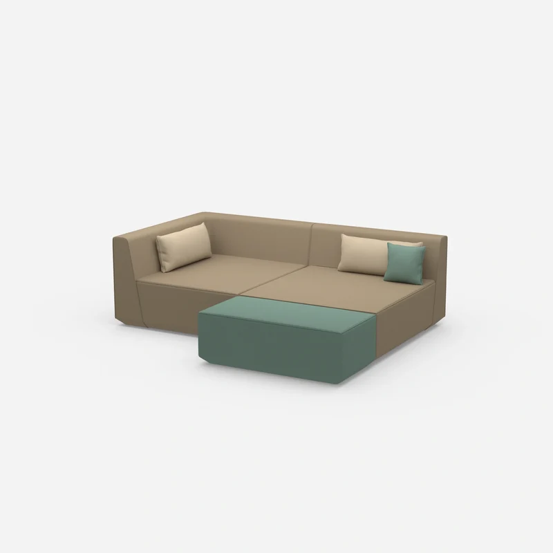 Eckcouch tiefe Sitzfläche