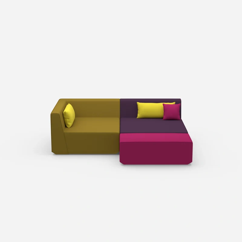 Eckcouch tiefe Sitzfläche