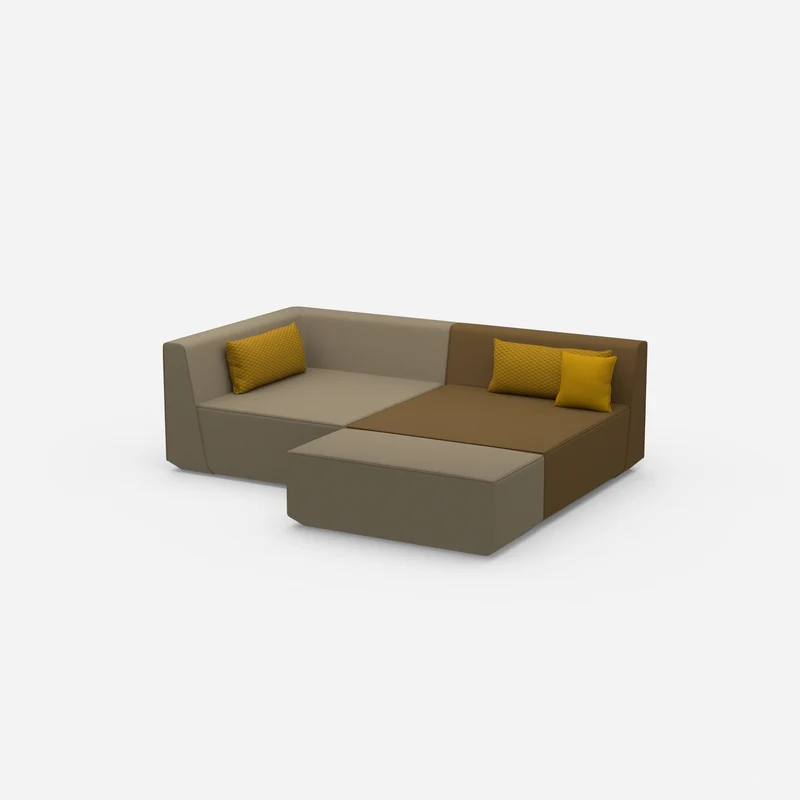 Eckcouch tiefe Sitzfläche